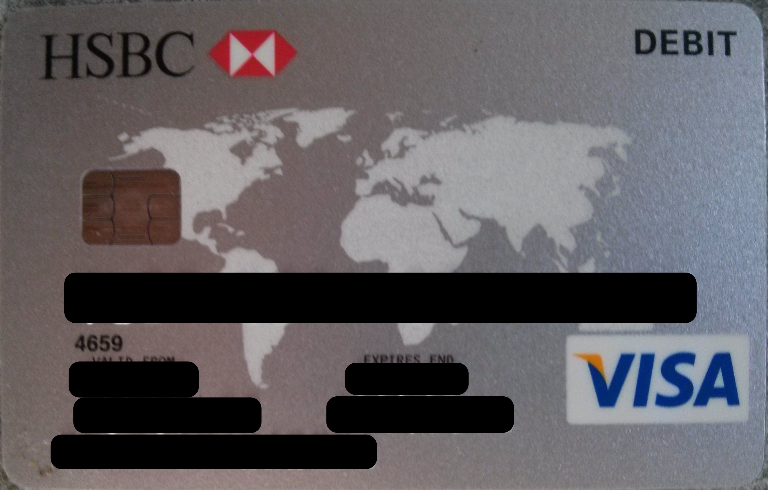 イギリスの銀行のキャッシュカードの作り方